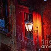 Street Light On Calle Quebrada Art Print