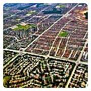 Suburban Sprawl Art Print