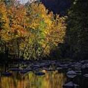 Sunrise On The Buffalo National River Art Print