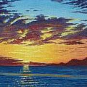 Sunrise Over Gonzaga Bay Art Print
