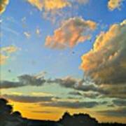 #sunset #instadroid #andrography Art Print