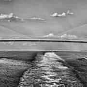 Sunshine Skyway Bridge Art Print