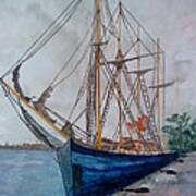 Tall Pirate Ship Art Print