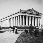 Tennessee Centennial In Nashville - The Parthenon - C 1897 Art Print