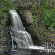 The Bushkill Waterfalls Art Print