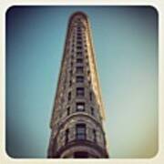 The Flatiron Building. #nyc Art Print