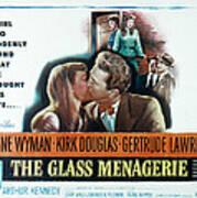 The Glass Menagerie, Jane Wyman, Kirk Art Print