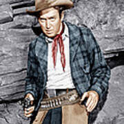 The Naked Spur, James Stewart, 1953 Art Print