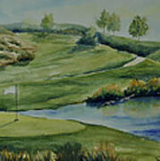 The Nature Of Golf At Tpc Art Print