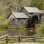The Old Grist Mill Art Print