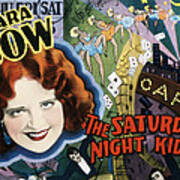 The Saturday Night Kid, Clara Bow, 1929 Art Print