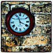 Tick-tock #yorkshire #moors #railway Art Print