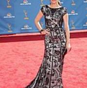 Tina Fey Wearing Oscar De La Renta Art Print