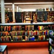#today #at #the #library #books #colors Art Print
