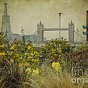 Tower Bridge In Springtime. Art Print