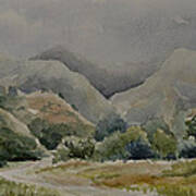 Towsley Canyon Morning Art Print