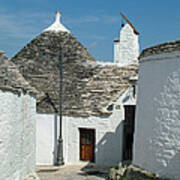 Trulli Houses Alberobello Italy Art Print