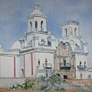 Tucson Mission Art Print