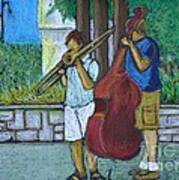 Two Musicians Art Print