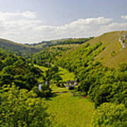 Upperdale From Monsal Head Art Print