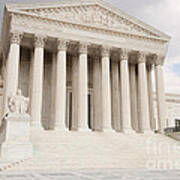 Us Supreme Court Building Vi Art Print