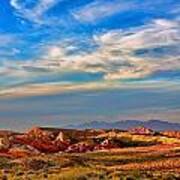 Valley Of Fire Sunset Art Print