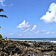 View From The Gazebo On Maui Art Print