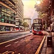 Waiting For My Bus @ Holborn #instagram Art Print