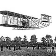 Wilbur Wright Flight Demonstration Art Print