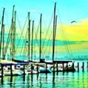 Williamstown View Of #melbourne #kudos Art Print