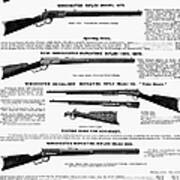 Winchester Rifles Art Print