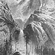 Yosemite Falls, 1874 Art Print
