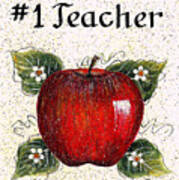 # 1 Teacher Art Print