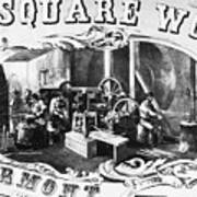Steel Square Works, 1857 #0037086 Art Print