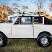 1973 International Scout Ii Painted Art Print