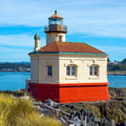 Coquille Lighthouse #1 Art Print