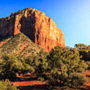 Courthouse Butte #1 Art Print