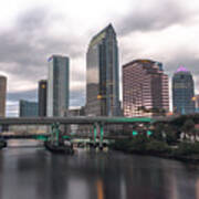 Downtown Tampa #1 Art Print