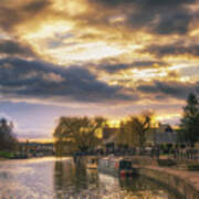 Ely Riverside #1 Art Print