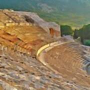 Ephesus Theater #1 Art Print