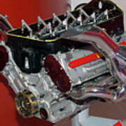 Ferrari Tipo 050 Engine 2001 Of The Ferrari F2001 #2 Art Print