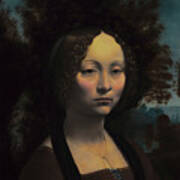 Ginevra De Benci Painting By Laura Boyd