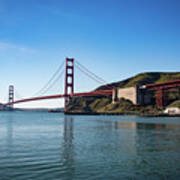 Golden Gate Bridge In San Francisco, Usa Art Print