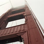 Golden Gate Tower #1 Art Print