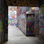 Graffiti Alley #1 Art Print