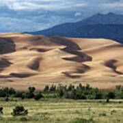 Great Sand Dunes Np, Colorado, Usa #2 Art Print