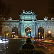 Madrid - Spain - Puerta De Alcala #1 Art Print