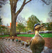 Make Way For Ducklings - Boston #1 Art Print