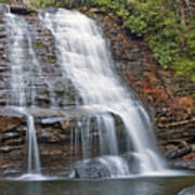 Muddy Creek Falls In Swallow Falls State Park Maryland #1 Art Print
