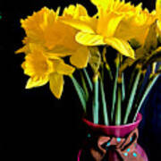 Narcissus Bouquet Art Print